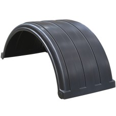 Dynaplas Original Plastic Mudguard - 630mm Wide - Black